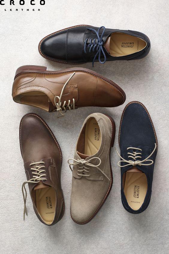 کفش آکسفورد (Oxford) یکی از موارد خاص دیگر از انواع کفش مردانه می باشد که در این تصویر به 5 مورد آن اشاره شده است.